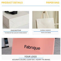 Sacs d'emballage de parfum de luxe personnalisés avec logo, sacs cadeaux cosmétiques pour petites entreprises