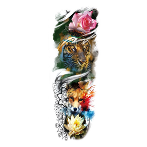 Hadiyah beauté dessin animé Dragon Design <span class=keywords><strong>bras</strong></span> complet manchon de <span class=keywords><strong>tatouage</strong></span> temporaire fonction de transfert d'eau en papier femmes fêtes d'hommes - Product Image 6