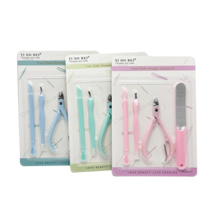 Commercio all'ingrosso professionale per unghie salone di bellezza a bassa quantità di personalizzazione Private Label Nail tool <span class=keywords><strong>Set</strong></span> per <span class=keywords><strong>Manicure</strong></span> <span class=keywords><strong>Pedicure</strong></span> - Product Image 3
