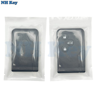 Carte intelligente à 3 boutons pour Renault Clio Logan Megane 2 3 Koleos Scenic, étui pour carte, coque de clé de voiture noire avec petite clé