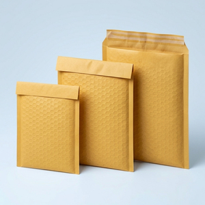 Sobre Acolchado Biodegradable de Papel Kraft Impreso Personalizado con Adhesivo Fuerte, Bolsa de Correo con Burbujas para Envío, Embalaje y Mensajería <span class=keywords><strong>Express</strong></span> - Product Image 1