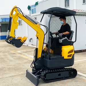 Bonne vente Mini pelle sur chenilles 1.6 tonnes Garden Digger EPA Engine Bagger Excavator Mulcher - Product Image 5