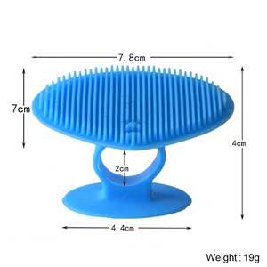 Hot Sale Silicone Beauty Face <b>Brush</b> Set Facial Cleansing <b>Brush</b> Make up Silicone Scrubber - Product Image 4