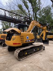 Prix avantageux : Excavatrice sur chenilles d'occasion SANY SY75C, 7,5 tonnes, d'origine Chine, excavatrice hydraulique SANY à vendre - Product Image 2