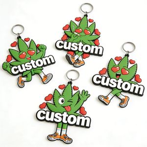 سلسلة مفاتيح مخصصة عالية الجودة من المطاط PVC بتصميم ثنائي وثلاثي الأبعاد مع طباعة شعار بالأشعة فوق البنفسجية، طبقة مزدوجة، هدية ترويجية من مصنع OEM - Product Image 4