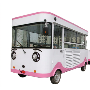 รถขายอาหารเคลื่อนที่ไฟฟ้าแบบ OEM ขายดี รถขายขนม ไอศกรีม รถขายฮอทดอก พร้อมอุปกรณ์ทำอาหารและอ่างล้างมือสามอ่าง - Product Image 1
