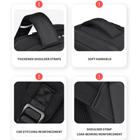 Maletín Ejecutivo para Mujer, Mochila para Computadora de 16 Pulgadas con Correas Ergonómicas