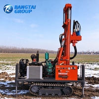 Machine de forage hydraulique diesel portable multifonctionnelle pour puits d'eau, équipement de forage rotatif pour projets de puits d'eau souterraine