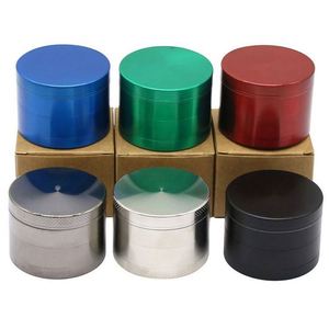 Broyeur à herbes en zinc Meta D63mm, 4 pièces, pour fumer, vente en gros - Product Image 6