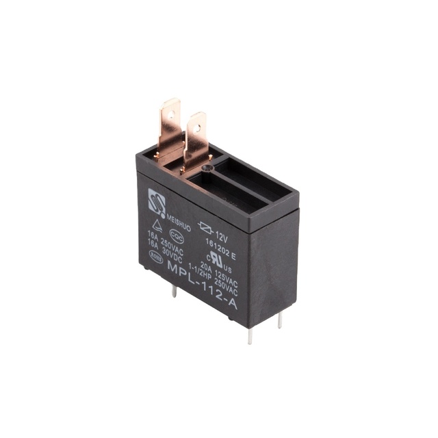 MPL-112-A Mini PCB Electrical Relay 12V DC 20A 125VAC 4Pin High Power Sealed 16A/250VAC Electromagnetic Relay