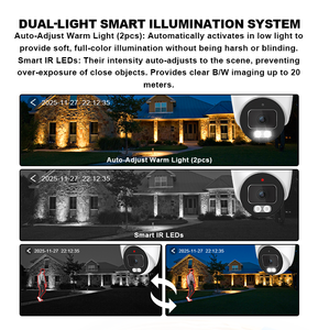 Caméra de surveillance CCTV 2mp 5mp 4k, dôme, surveillance intérieure et extérieure, 4 en 1, caméra analogique filaire de sécurité - Product Image 5