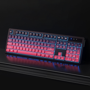 Teclado Gamer K13 con Cable, Retroiluminado, Multicolor, para Computadora, Cibercafé, Juegos, Luminoso - Product Image 5