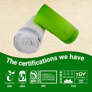 BPI chứng nhận compostable Thùng rác Túi compostable Thùng rác lót cao phân hủy sinh học rác thải bin lót - Product Image 6