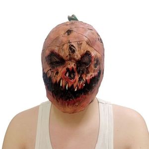 Máscara de Látex de Calabaza Demoníaca para Halloween, Terrorífica, para Disfraces, Decoración para Fiestas de Adultos - Product Image 4