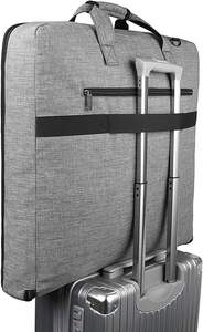 Échantillon gratuit, fabricant chinois, sacs à usage spécial, prix bas, sacs de transport personnalisés imprimés, housse de costume non tissée, sac de vêtement - Product Image 2