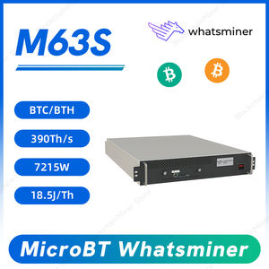 M63s plus 17w 440T a 402T, Placa Hash ASIC SHA256 para Minería de Bitcoin, Hardware de Minería para Granjas de BTC, Alta Eficiencia Energética - Product Image 2
