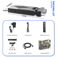 STB h265 Pvr Multi Idioma Main10 Decodificador Tv Digitale Terrestre Top TV decodificador USB Dvb T2 Wifi decodificador tv digital Set Top Box