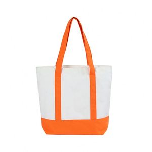 Wholesale Low MOQ Multi-Color <b>Patchwork</b> Canvas <b>Bag</b> Custom Print Shopping Tote for Promotion Gifts - Product Image 5