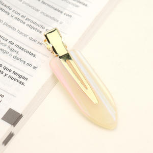 Beizhu <span class=keywords><strong>2022</strong></span> nouveauté femmes été épingles à <span class=keywords><strong>cheveux</strong></span> coloré sans couture pince à <span class=keywords><strong>cheveux</strong></span> doux acétate front côté frange maquillage nouveauté - Product Image 4