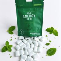 Chewing-gums énergétiques à la menthe verte sans sucre, au xylitol naturel, NeuroGum, formule de stimulation rapide