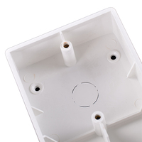 Boîte de surface universelle murale, nouveau câblage de commutateur de surface ignifuge en PVC, boîte de commutateur électrique OEM de haute qualité