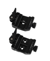 Adaptateur de base interchangeable 3 emplacements en alliage d'aluminium, plaque universelle pour trépied, dégagement rapide, léger, sécurité, tir, chasse, Arca
