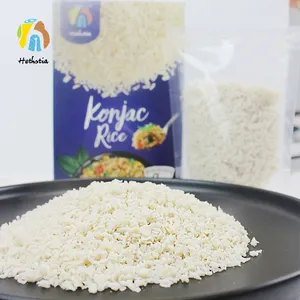 Riz Konjac séché, 1 pièce, Grain de riz shiitaki, organique, Halal, sain, nouveauté