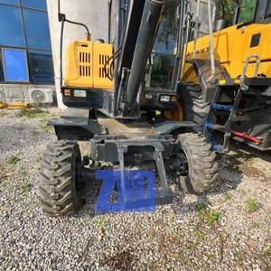 Excavatrice d'<span class=keywords><strong>occasion</strong></span> hyundai R60WVS 60 à faible nombre d'heures de fonctionnement, <span class=keywords><strong>mini</strong></span>-excavatrice <span class=keywords><strong>sur</strong></span> roues d'<span class=keywords><strong>occasion</strong></span> - Product Image 4
