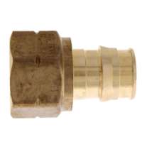 Adaptateur femelle 3/4" PEX x 3/4" NPT (laiton sans plomb) poli droit ASTM F1960-PEX1960 Fabricant chinois