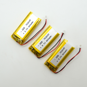 Batería Lipo Recargable 702045 de 3.7v y <span class=keywords><strong>600mAh</strong></span> para Equipo Médico - Product Image 5