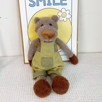 Jouets en peluche super doux anti-stress personnalisés avec logo, en forme d'animaux, avec rembourrage en coton PP, pour cadeaux