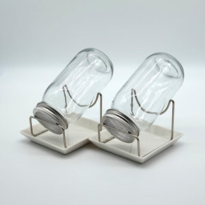 Kit de pot de germination de graines 16oz 24oz 32oz avec bocaux Mason à large bouche, couvercles de germination en acier inoxydable de qualité supérieure - Product Image 3