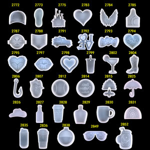 Moules de coulée en résine faits à la main pour bricolage ornements décoratifs Ins Style Silicone casquette de Baseball bougie parfumée moule 2772 - Product Image 4