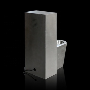 Siège de toilette électrique à usage commercial WC toilettes sanitaires toilettes à vide en acier inoxydable pour bateau - Product Image 5