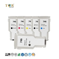 Cartuchos de Tinta HP 746 para Impresoras de Formato Ancho HP DesignJet Z6+ Z9+, Cartuchos de Tinta Compatibles de 300 ml para HP 746