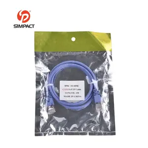 Factory superior quality cat8 patch cord sftp 22awg 2000 MHz cat 8 lan cable best price sale