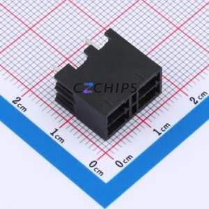 DB2EVHB-3.5-2*2P-BK Plug-in Terminal Block Through hole,P=3.5mm Connector Board-to-Board / Socket - Closed 2x2P 3.5mm Black - Product Image 1