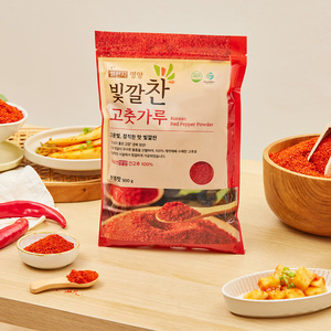 [Biggalchan 500g] Especias de kimchi molidas a granel para una textura crujiente, condimento de chile fresco, polvo de pimiento rojo - Product Image 1