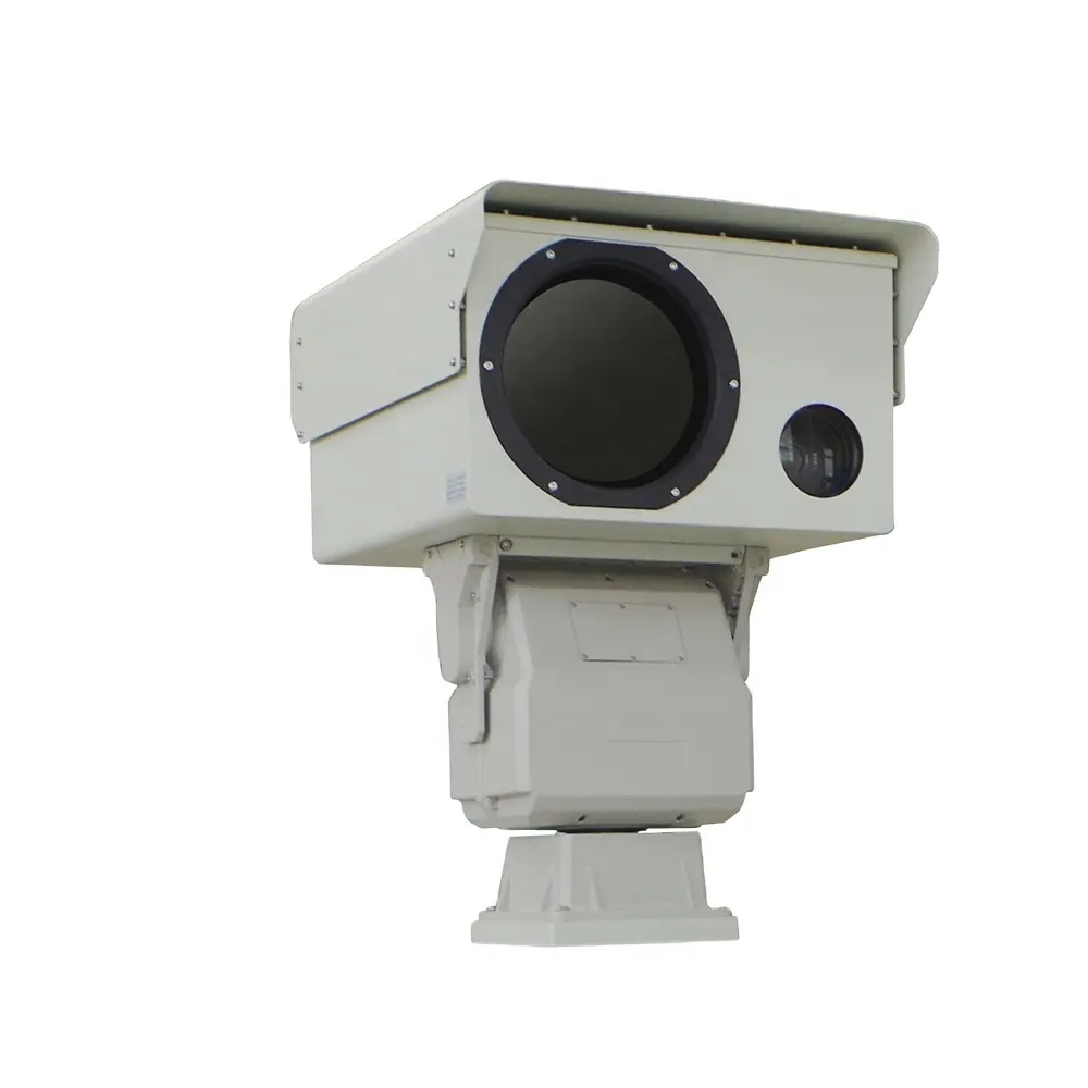 20KM dual sensor long range thermal zoom camera for airport, border, shrimp farm, orchard, forest, fishery and so on