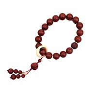 Bracelet de perles parfumées à la rose aux herbes naturelles, fait main, style chinois, collier floral apaisant, patrimoine culturel immatériel