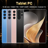 Tablette PC Android 13.0 pour Gamers, Stock UE, Livraison Rapide, 16 Go RAM + 1 To ROM, Processeur 14 Cœurs