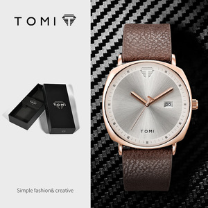 [Nuevo] Reloj de Cuarzo TOMI Temi para Hombre y Mujer con Caja y Correa de Acrílico Ecológico - Product Image 4