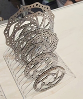 Plaquettes de frein de vélo de précision CNC, tambour, manivelle, alliage de titane, aluminium 6061 7075, plaquette de frein à disque de vélo, usinage CNC