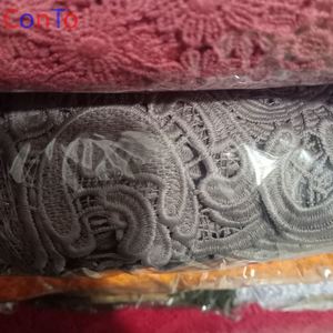 Chine Usine Bestway Rouge Africain George Dentelle Tissu - Product Image 1