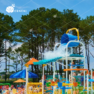 Cenchi top campground water park design piscina scivolo spray per bambini wet play park splash park aqua park attrezzature - Product Image 2