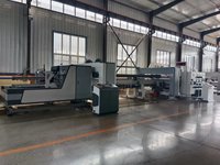 Mesin Cetak Flexo RYKS-282 dengan Mesin Slotting dan Die Cutting serta Mesin Folder Gluer Online