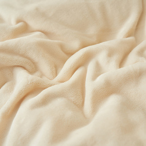 Đơn giản màu 100% polyester sữa nhung 4 mảnh mùa đông ấm áp chăn che bộ Khăn trải giường <span class=keywords><strong>flannel</strong></span> sử dụng nhà 200tc - Product Image 4