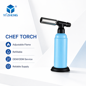 Lampe torche multifonction puissante et sécurisée à gaz butane rechargeable pour la cuisine, le camping et la survie - Product Image 5