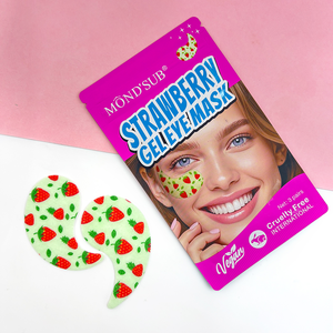 Masque en gel hydratant anti-rides végétalien coréen personnalisé avec logo, patchs raffermissants au collagène pour le contour des yeux avec logo - Product Image 5