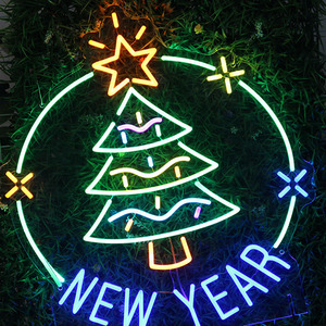 Alta calidad al por mayor <span class=keywords><strong>Feliz</strong></span> Año Nuevo personalizado Led neón signo luz <span class=keywords><strong>Feliz</strong></span> <span class=keywords><strong>Navidad</strong></span> neón signo <span class=keywords><strong>letras</strong></span> para la decoración de la barra del hogar - Product Image 3